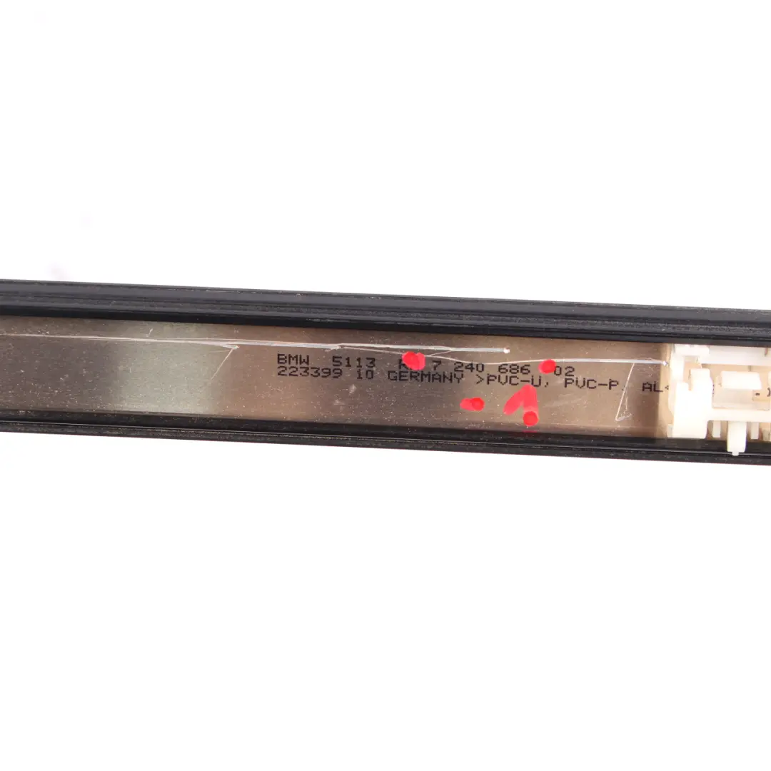 BMW F20 F21 Listwa Dachu Dachowa Prawa Schwarz - SKU 7319536-SCH - Numer Części 7319536