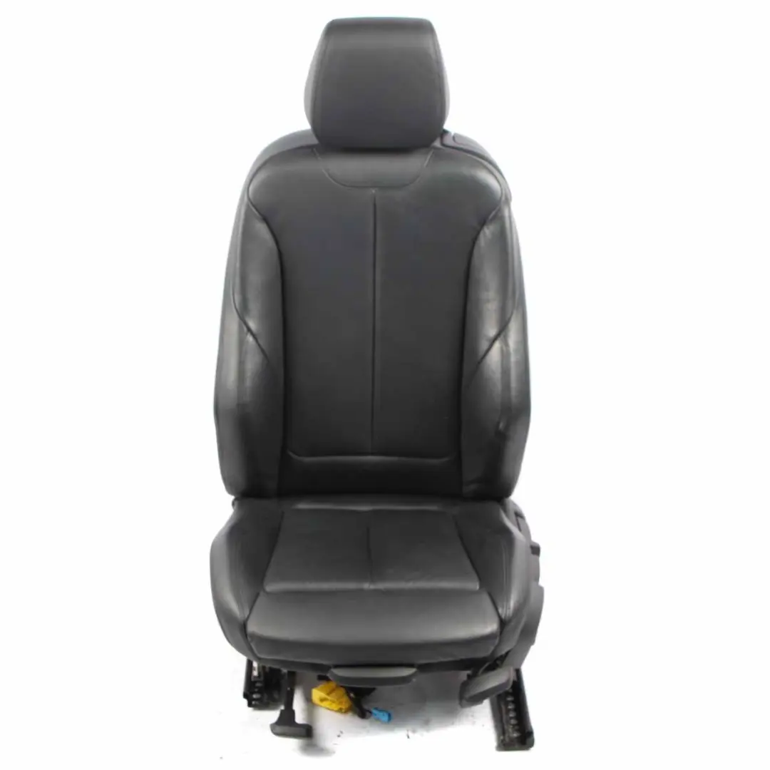 Asiento Deportivo Delantero Izquierdo Cuero Calefactable Dakota Negro para BMW F21 con número de pieza 7319589 BMW F21 Asiento Deportivo Delantero Izquierdo Cuero Calefactable Dakota Negro - SKU 7319589-1 - Número de pieza 7319589