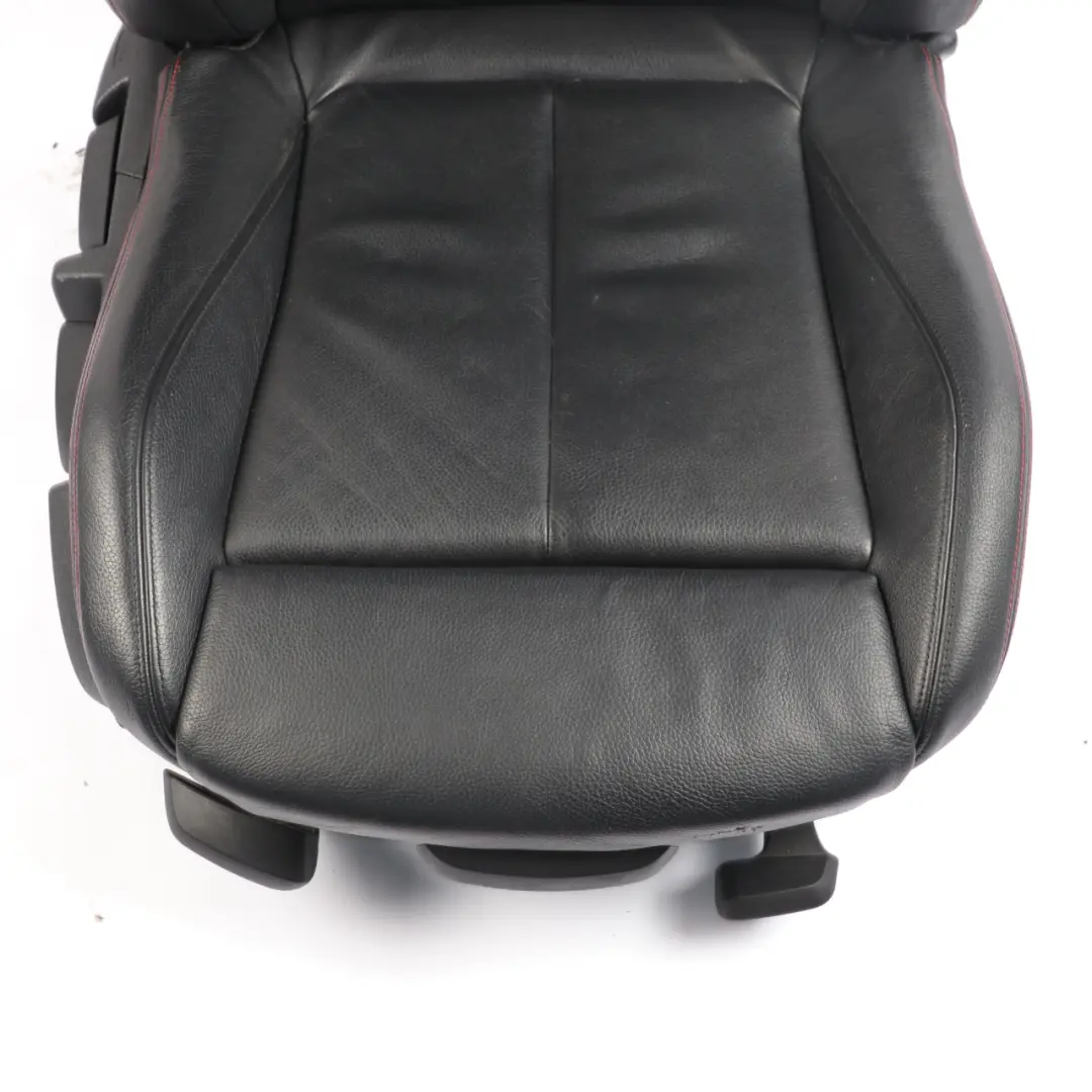 Front Seat BMW F21 F22 Right O/S M Sport Heated Leather Dakota Black Accent Red to with Part number 7319594 Front Seat BMW F21 F22 Right O/S M Sport Heated Leather Dakota Black Accent Red - SKU 7319594-1 - Part number 7319594
