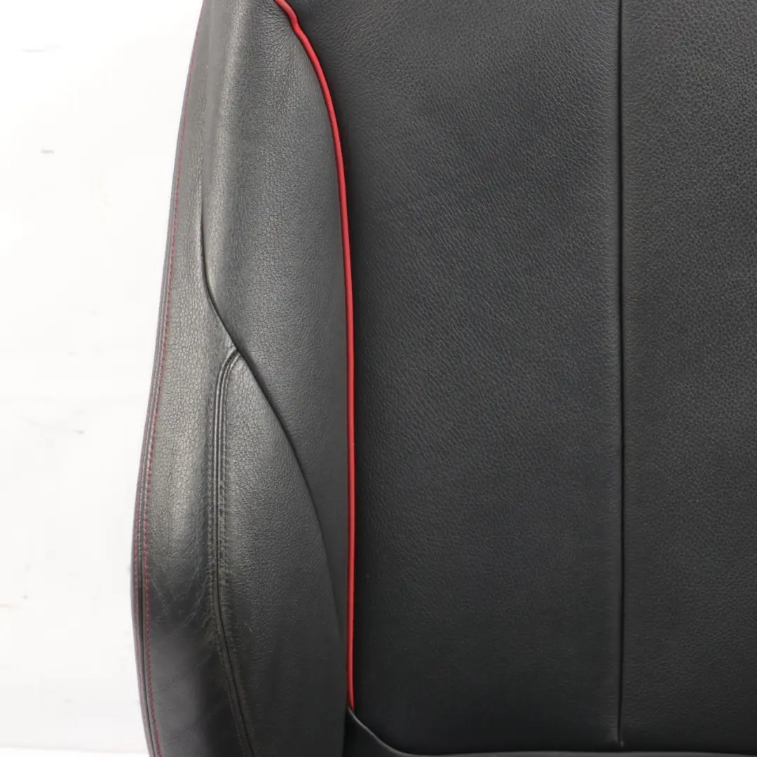  Front Seat BMW F21 F22 Right O/S M Sport Heated Leather Dakota Black Accent Red - SKU 7319594-1 - Part number 7319594