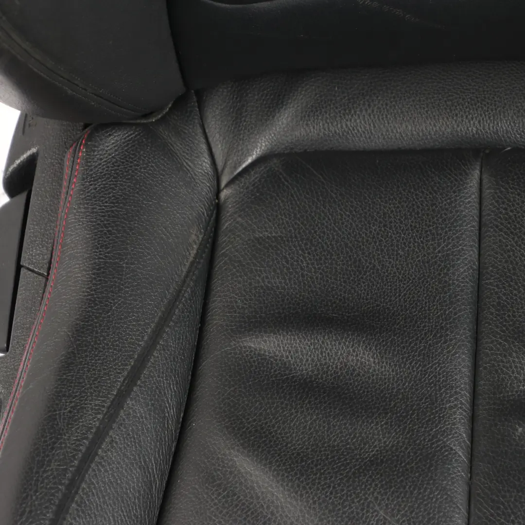  Front Seat BMW F21 F22 Right O/S M Sport Heated Leather Dakota Black Accent Red - SKU 7319594-1 - Part number 7319594