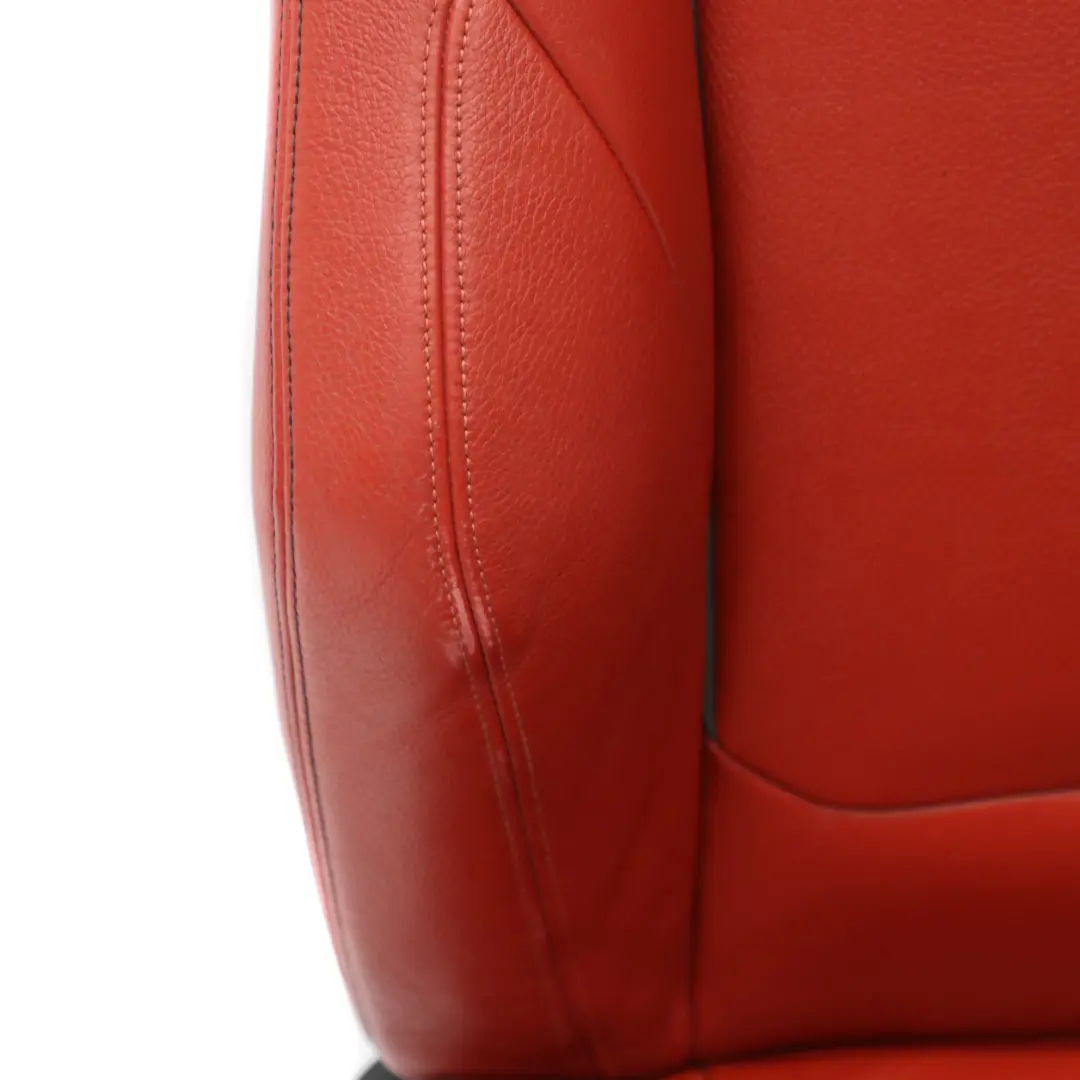 BMW F22 Fotel Prawy Przód Sport Grzany Podgrzewany Skóra Daktoa Czerwona - SKU 7319597-1 - Numer Części 7319597