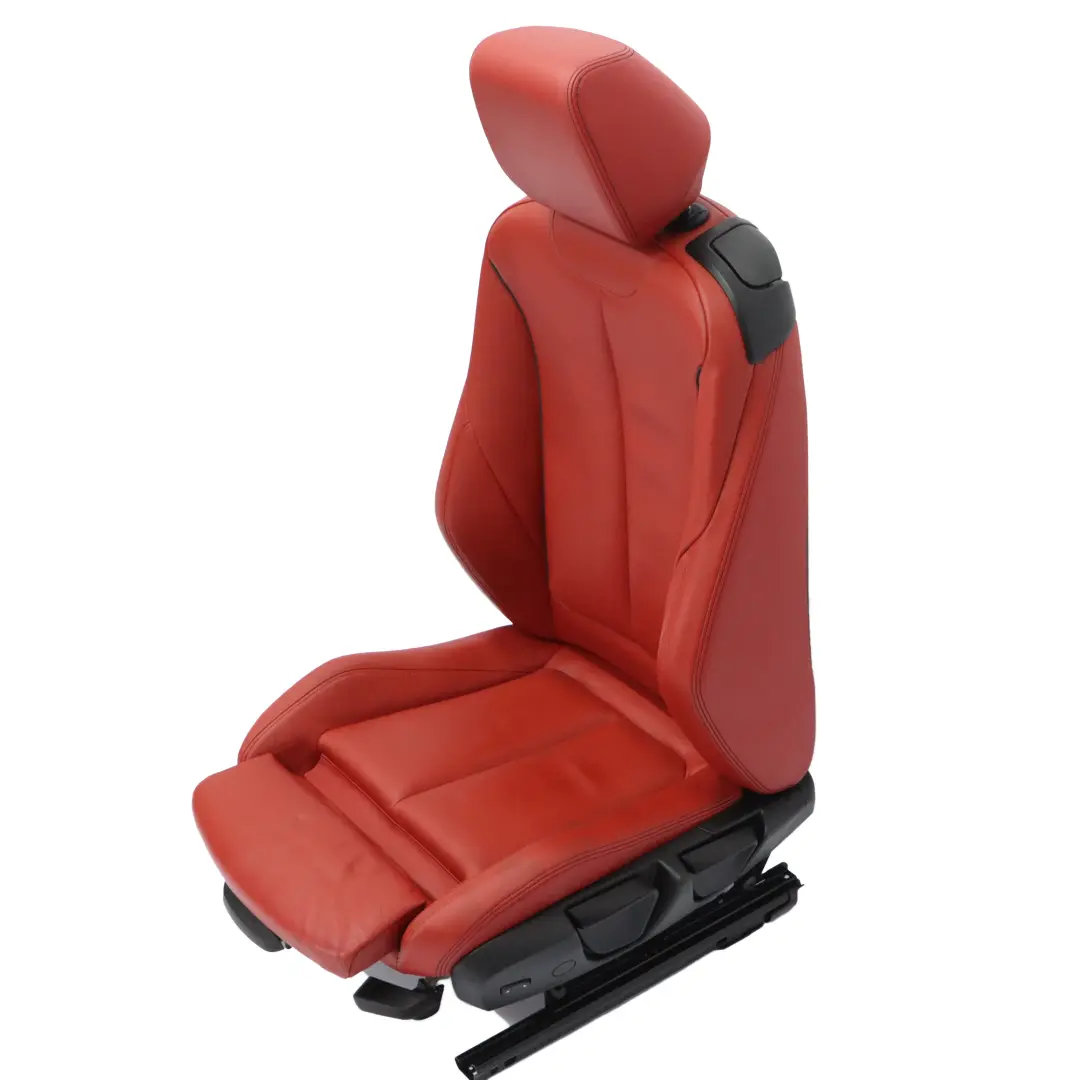 Asiento Delantero Izquierdo Sport Calefaccionado Cuero Korall Rojo para BMW F22 con número de pieza 7319597 BMW F22 Asiento Delantero Izquierdo Sport Calefaccionado Cuero Korall Rojo - SKU 7319597-2 - Número de pieza 7319597