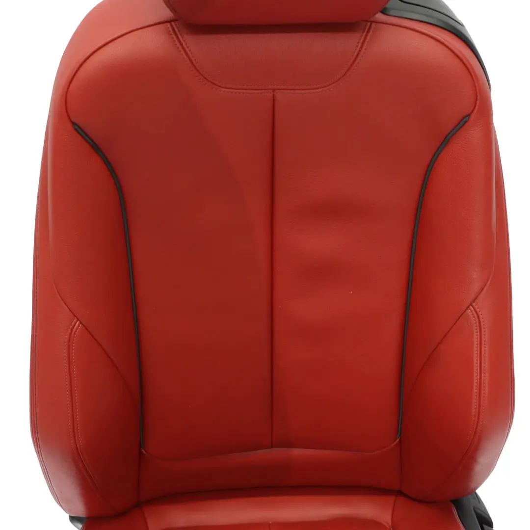 Front Seat Left N/S Sport Heated Interior Leather Dakota Korall Red BMW F22 - SKU 7319597-2 - Part number 7319597