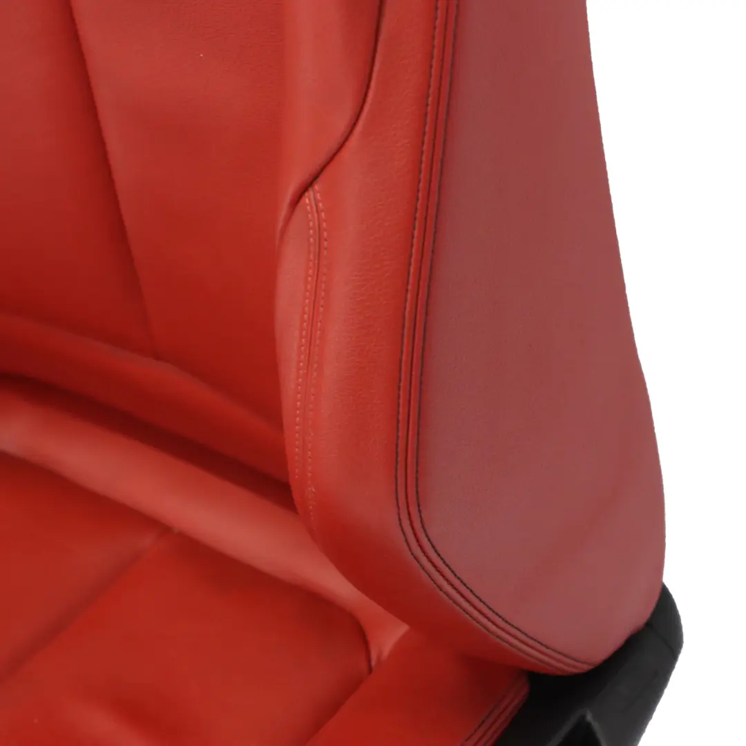 BMW F22 Fotel Lewy Przód Sport Grzany Podgrzewany Skóra Daktoa Czerwona - SKU 7319597-2 - Numer Części 7319597