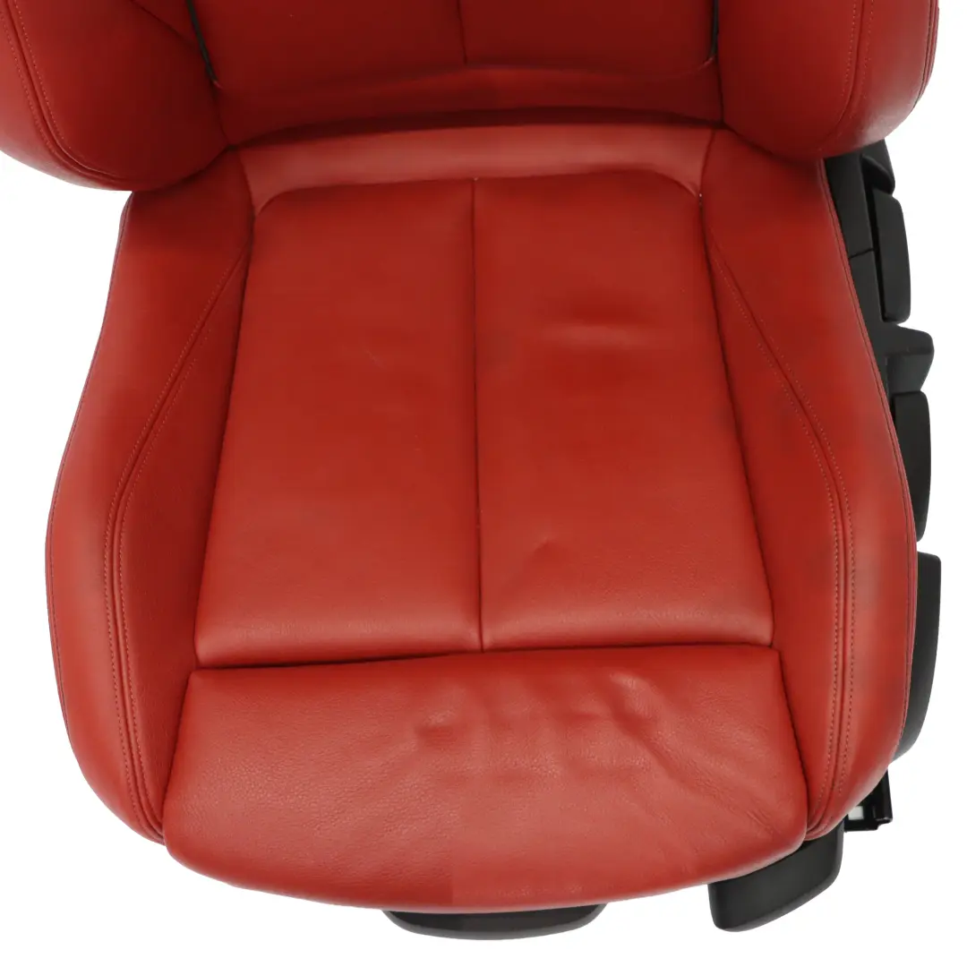 Front Seat Left N/S Sport Heated Interior Leather Dakota Korall Red BMW F22 - SKU 7319597-2 - Part number 7319597