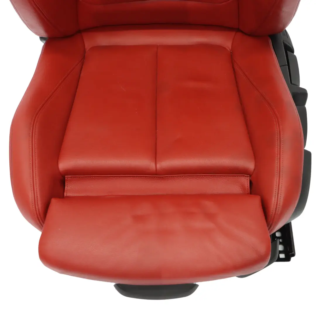Front Seat Left N/S Sport Heated Interior Leather Dakota Korall Red BMW F22 - SKU 7319597-2 - Part number 7319597