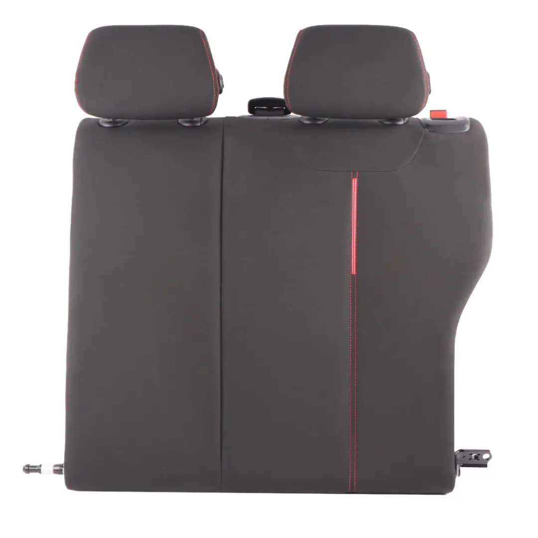 BMW F21 Asiento Trasero Izquierdo Funda Respaldo Tela Antracita Rojo - SKU 7320071 - Número de pieza 7320071