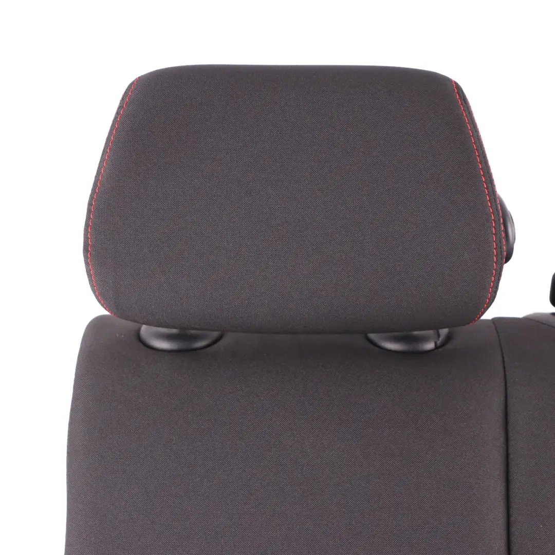 Left N/S Backrest Cover Cloth Fabric Anthracite Red to BMW F21 Rear Seat with Part number 7320071 BMW F21 Rear Seat Left N/S Backrest Cover Cloth Fabric Anthracite Red - SKU 7320071 - Part number 7320071