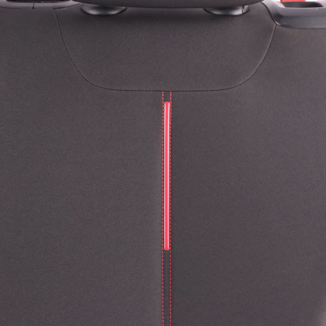 BMW F21 Rücksitz Links Rückenlehnenbezug Stoff Anthrazit Rot - SKU 7320071 - Teilenummer 7320071