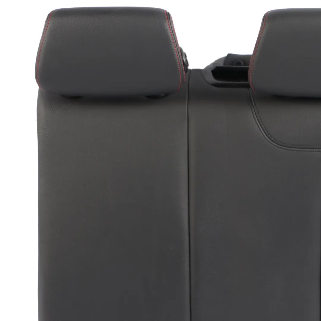 BMW F20 F21 Asiento Trasero Izquierdo Respaldo Funda Asiento Cuero Negro Hilo - SKU 7320076 - Número de pieza 7320076