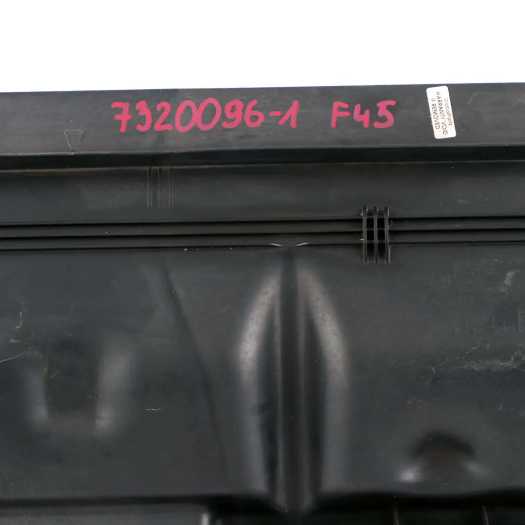 Bulkhead Front Engine Bay Top Upper Section Plastic Trim Panel to BMW 2 F45 F46 with Part number 7320096 BMW 2 F45 F46 Bulkhead Front Engine Bay Top Upper Section Plastic Trim Panel - SKU 7320096-1 - Part number 7320096