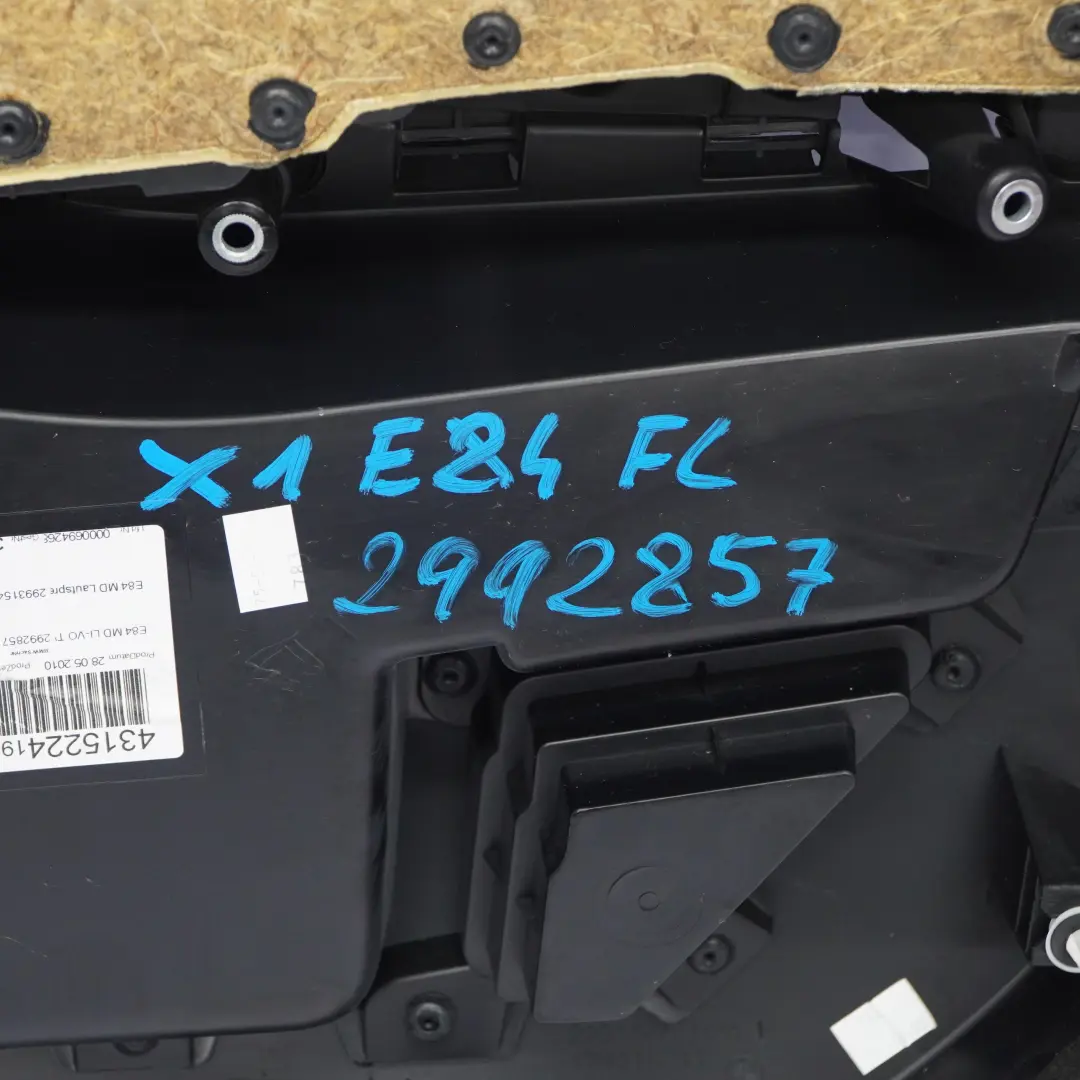 Panneau Portieres avant Gauche Tissu Elektra Anthracite pour BMW X1 E84 à propos du numéro de pièce 7320173 BMW X1 E84 Panneau Portieres avant Gauche Tissu Elektra Anthracite - SKU 7320173 - Numéro de pièce 7320173