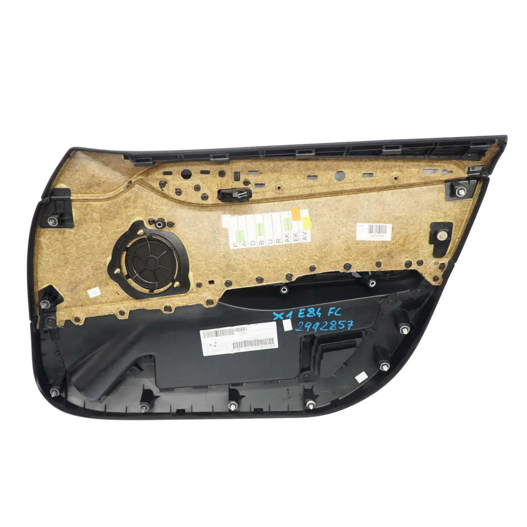BMW X1 E84 Front Left N/S Door Card Trim Lining Fabric Cloth Elektra Anthracite - SKU 7320173 - Part number 7320173