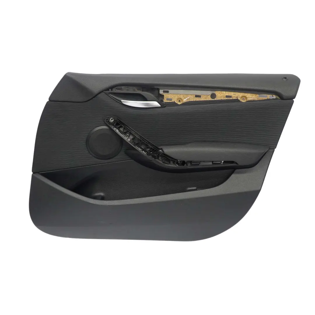 Delantero Derecho Revestimiento Tarjeta Puerta Tela Elektra Antracita para BMW X1 E84 con número de pieza 7320174 BMW X1 E84 Delantero Derecho Revestimiento Tarjeta Puerta Tela Elektra Antracita - SKU 7320174 - Número de pieza 7320174