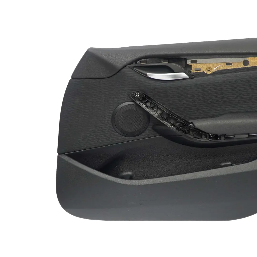 Delantero Derecho Revestimiento Tarjeta Puerta Tela Elektra Antracita para BMW X1 E84 con número de pieza 7320174 BMW X1 E84 Delantero Derecho Revestimiento Tarjeta Puerta Tela Elektra Antracita - SKU 7320174 - Número de pieza 7320174