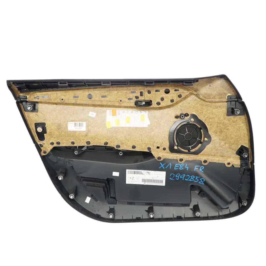 BMW X1 E84 Front Door Card Trim Lining Right O/S Cloth Elektra Anthracite - SKU 7320174 - Part number 7320174