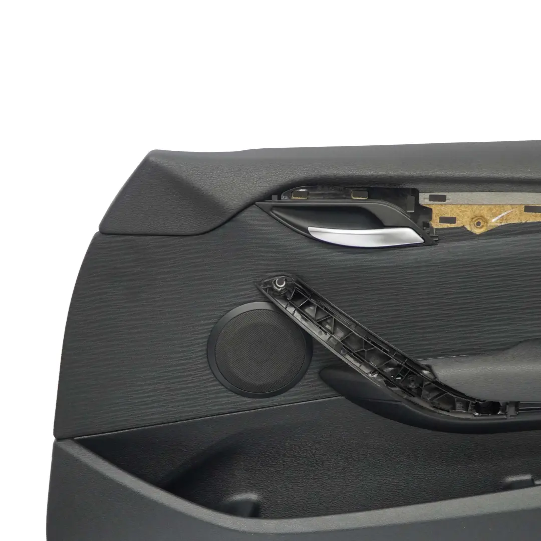 Delantero Derecho Revestimiento Tarjeta Puerta Tela Elektra Antracita para BMW X1 E84 con número de pieza 7320174 BMW X1 E84 Delantero Derecho Revestimiento Tarjeta Puerta Tela Elektra Antracita - SKU 7320174 - Número de pieza 7320174