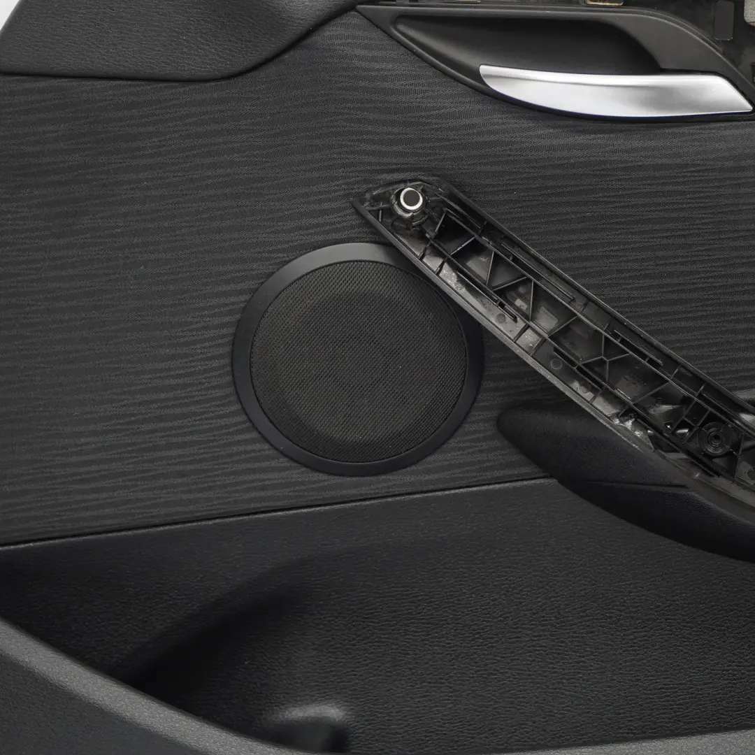 Delantero Derecho Revestimiento Tarjeta Puerta Tela Elektra Antracita para BMW X1 E84 con número de pieza 7320174 BMW X1 E84 Delantero Derecho Revestimiento Tarjeta Puerta Tela Elektra Antracita - SKU 7320174 - Número de pieza 7320174