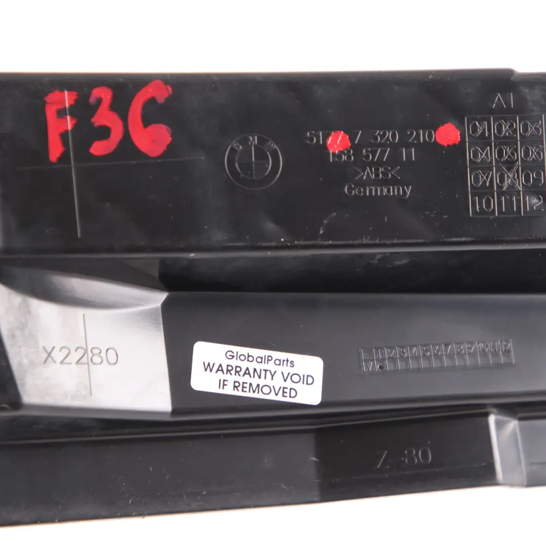 BMW F36 Supporting Ledge Skirt Sill Right Side Mount Bracket Holder RH4 - SKU 7320210 - Part number 7320210