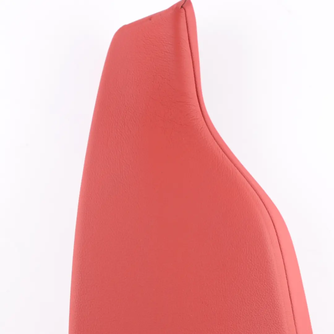 Finisher Rear Right O/S Side Panelling Cover Leather Coral Red to BMW F21 F22 Seat with Part number 7320252 BMW F21 F22 Seat Finisher Rear Right O/S Side Panelling Cover Leather Coral Red - SKU 7320252 - Part number 7320252
