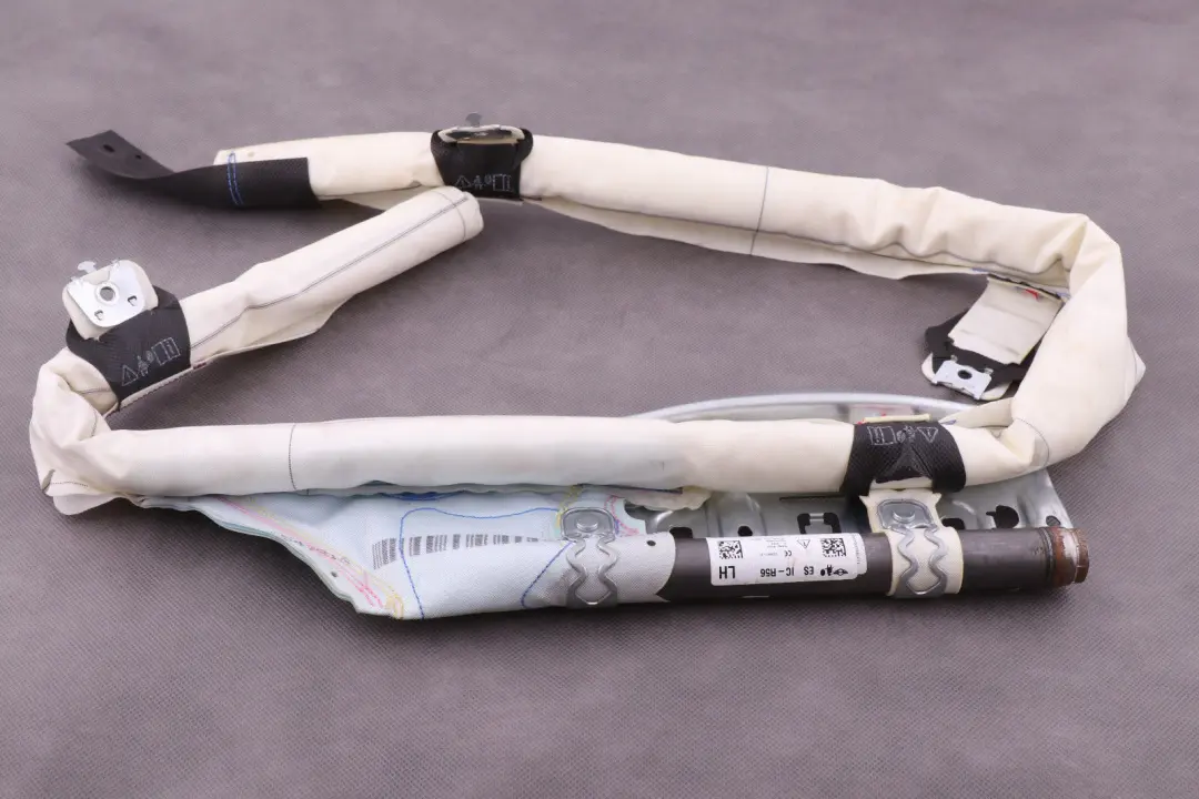 Airbag Cabeza Techo Cortina Lado Pasajero Izquierdo N/S para Mini Cooper R56 con número de pieza 7320447 Mini Cooper R56 Airbag Cabeza Techo Cortina Lado Pasajero Izquierdo N/S - SKU 7320447 - Número de pieza 7320447