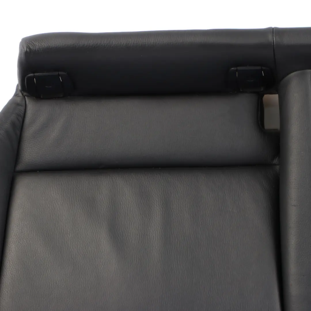 Leather Interior Bench Couch Cover Boston Black Blue to Rear Seat BMW E81 E82 with Part number 9143736 Rear Seat BMW E81 E82 Leather Interior Bench Couch Cover Boston Black Blue - SKU 7320494 - Part number 9143736
