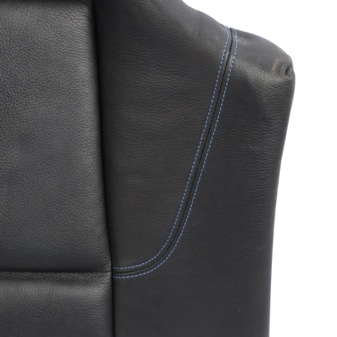 Leather Interior Bench Couch Cover Boston Black Blue Rear Seat BMW E81 E82 - SKU 7320494 - Part number 9143736