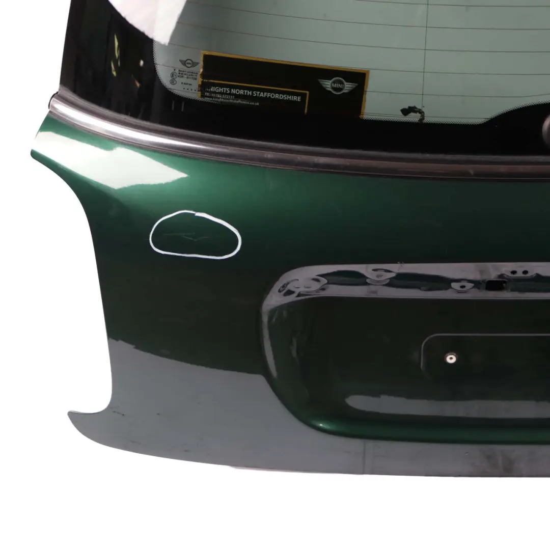 Boot Trunk Lid Tailgate British Racing Green Metallic II - B22 to Mini Cooper F56 with Part number 7320545 Mini Cooper F56 Boot Trunk Lid Tailgate British Racing Green Metallic II - B22 - SKU 7320545-BRGII - Part number 7320545