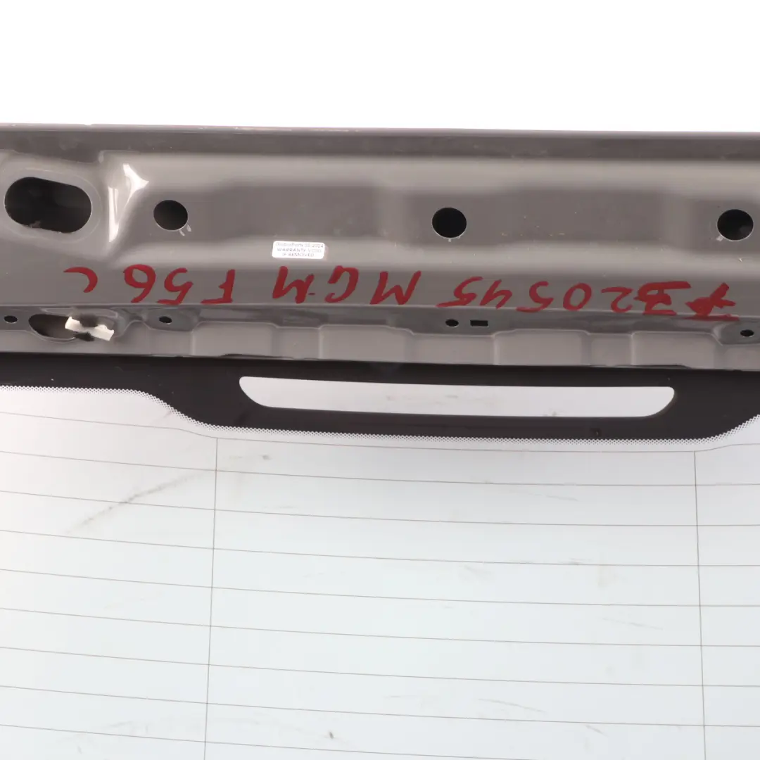 Boot Trunk Lid Moonwalk Grey Metallic - B71 to Mini F56 Tailgate with Part number 7320545 Mini F56 Tailgate Boot Trunk Lid Moonwalk Grey Metallic - B71 - SKU 7320545-MGM1 - Part number 7320545