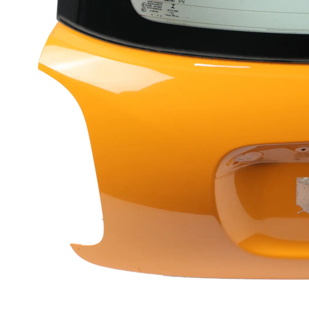 Boot Trunk Lid Tailgate Volcanic Orange - B70 to Mini F56 with Part number 7320545 Mini F56 Boot Trunk Lid Tailgate Volcanic Orange - B70 - SKU 7320545-VOR - Part number 7320545