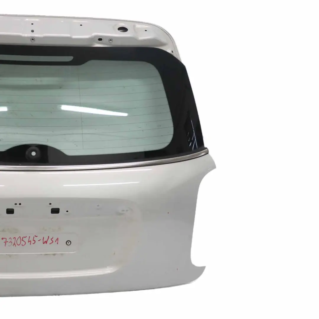 Boot Trunk Lid Tailgate White Silver Metallic - A62 to Mini Cooper F56 with Part number 7320545 Mini Cooper F56 Boot Trunk Lid Tailgate White Silver Metallic - A62 - SKU 7320545-WS1 - Part number 7320545