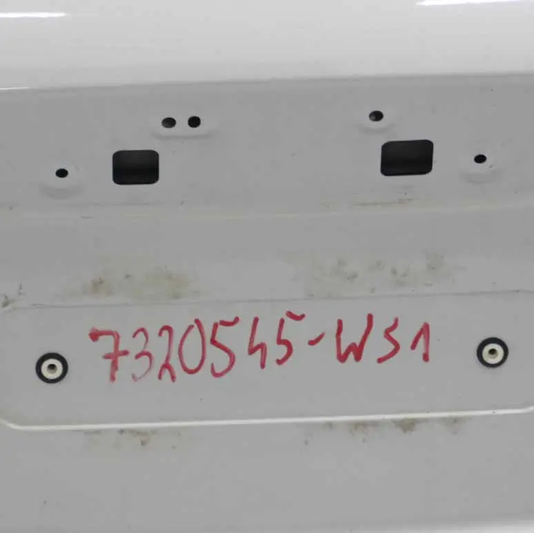 Mini Cooper F56 Boot Trunk Lid Tailgate White Silver Metallic - A62 - SKU 7320545-WS1 - Part number 7320545