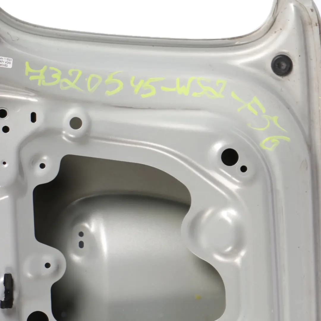 Boot Trunk Lid Tailgate White Silver Metallic - A62 to Mini F56 with Part number 7320545 Mini F56 Boot Trunk Lid Tailgate White Silver Metallic - A62 - SKU 7320545-WS2 - Part number 7320545