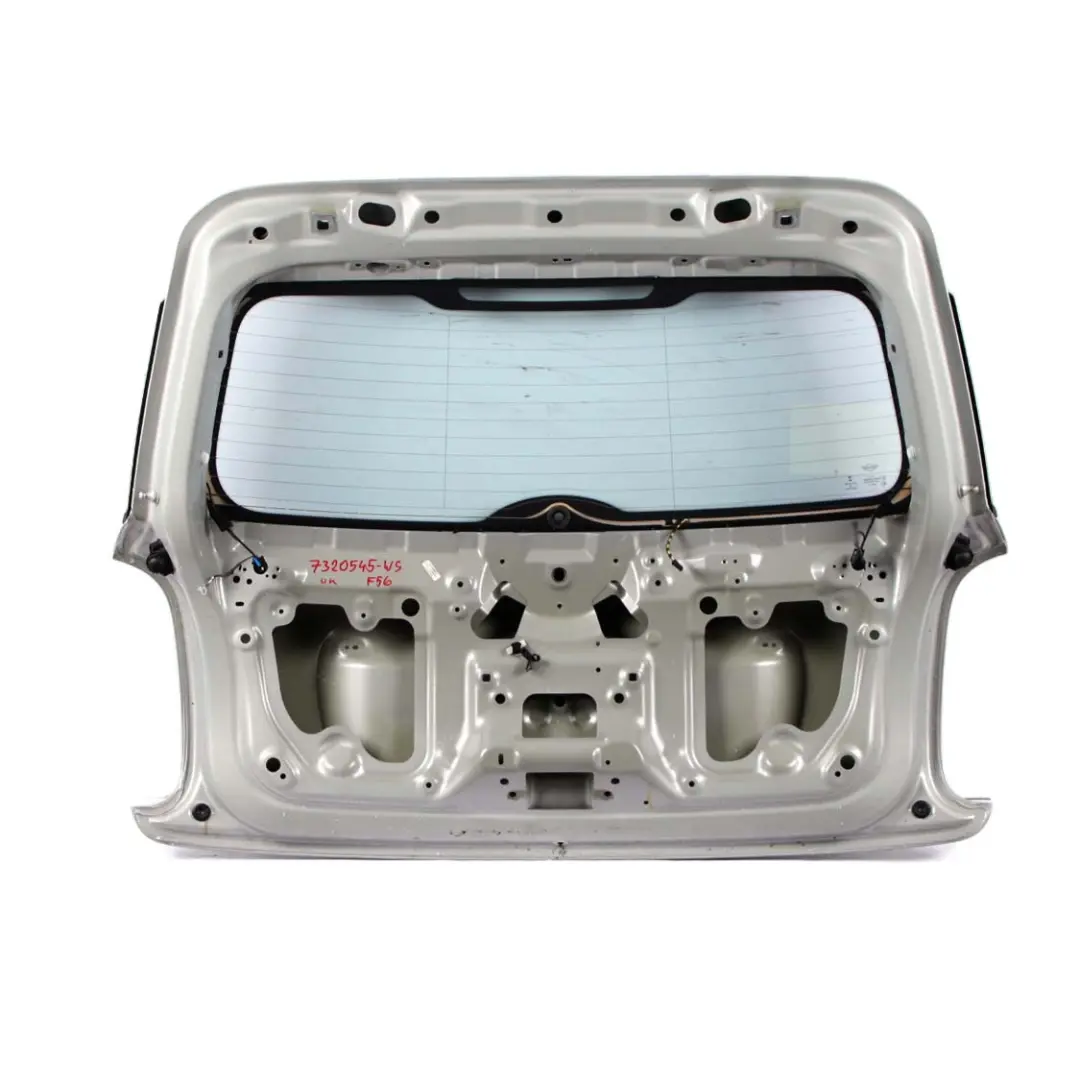 @Mini Cooper F56 Boot Trunk Lid Tailgate White Silver Metallic - A62 to with Part number 7320545 @Mini Cooper F56 Boot Trunk Lid Tailgate White Silver Metallic - A62 - SKU 7320545-WS - Part number 7320545