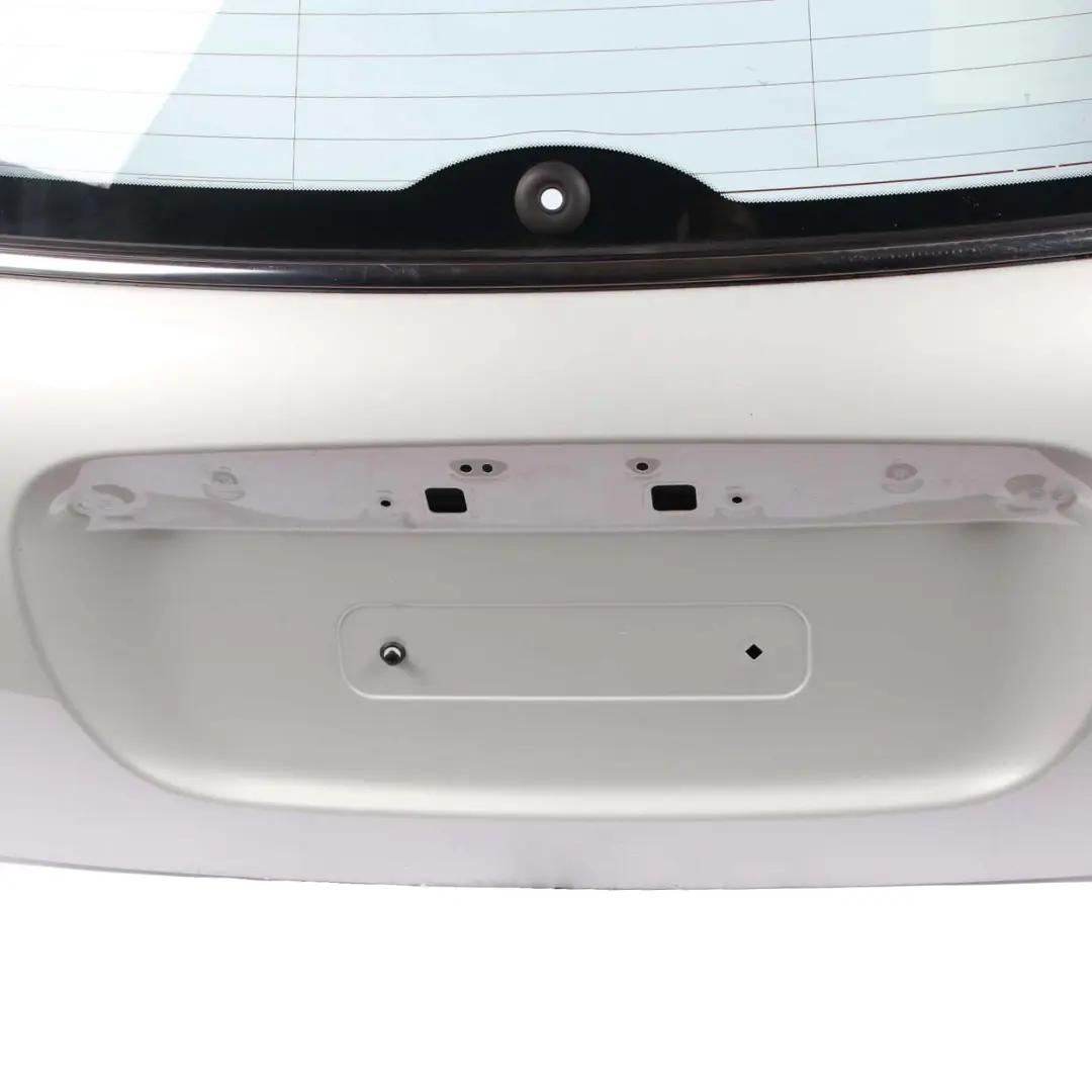 @Mini Cooper F56 Boot Trunk Lid Tailgate White Silver Metallic - A62 to with Part number 7320545 @Mini Cooper F56 Boot Trunk Lid Tailgate White Silver Metallic - A62 - SKU 7320545-WS - Part number 7320545