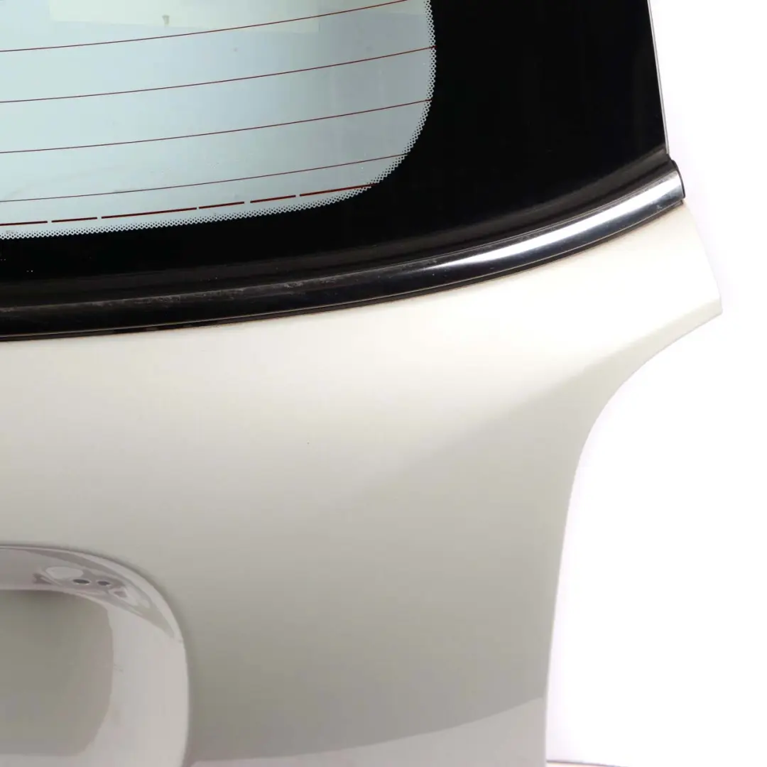 @Mini Cooper F56 Boot Trunk Lid Tailgate White Silver Metallic - A62 to with Part number 7320545 @Mini Cooper F56 Boot Trunk Lid Tailgate White Silver Metallic - A62 - SKU 7320545-WS - Part number 7320545