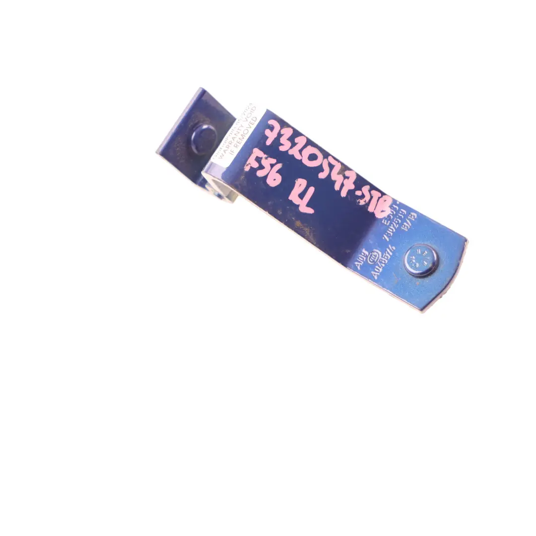 Charnière Coffre Arrière Gauche Bleu Starlight B62 7302539 pour Mini F55 F56 à propos du numéro de pièce 7320547 Mini F55 F56 Charnière Coffre Arrière Gauche Bleu Starlight B62 7302539 - SKU 7320547-STB - Numéro de pièce 7320547