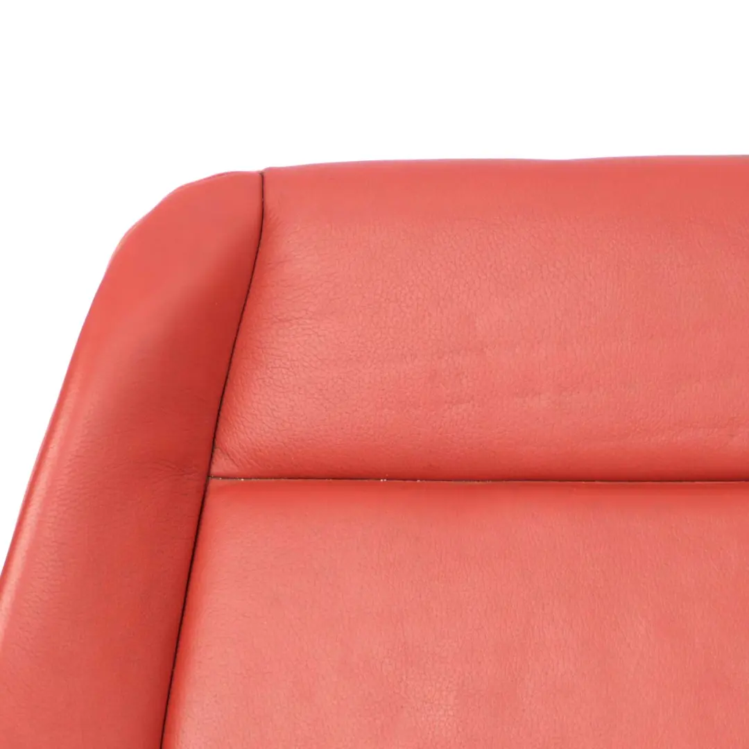 Couch Bench Leather Boston Coral Red to BMW 1 E88 Convertible Rear Seat Cover with Part number 7320688 BMW 1 E88 Convertible Rear Seat Cover Couch Bench Leather Boston Coral Red - SKU 7320688 - Part number 7320688