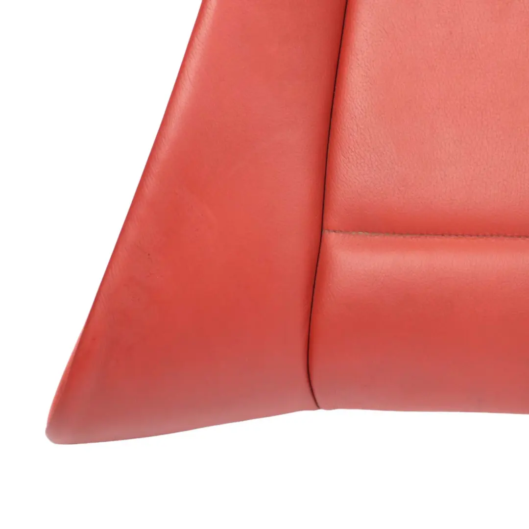 Couch Bench Leather Boston Coral Red to BMW 1 E88 Convertible Rear Seat Cover with Part number 7320688 BMW 1 E88 Convertible Rear Seat Cover Couch Bench Leather Boston Coral Red - SKU 7320688 - Part number 7320688