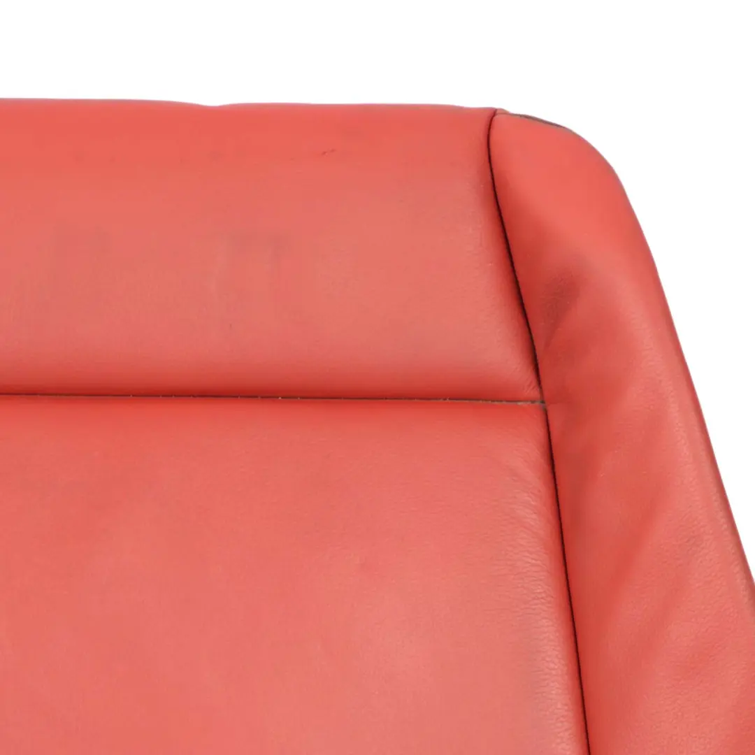 Couch Bench Leather Boston Coral Red to BMW 1 E88 Convertible Rear Seat Cover with Part number 7320688 BMW 1 E88 Convertible Rear Seat Cover Couch Bench Leather Boston Coral Red - SKU 7320688 - Part number 7320688