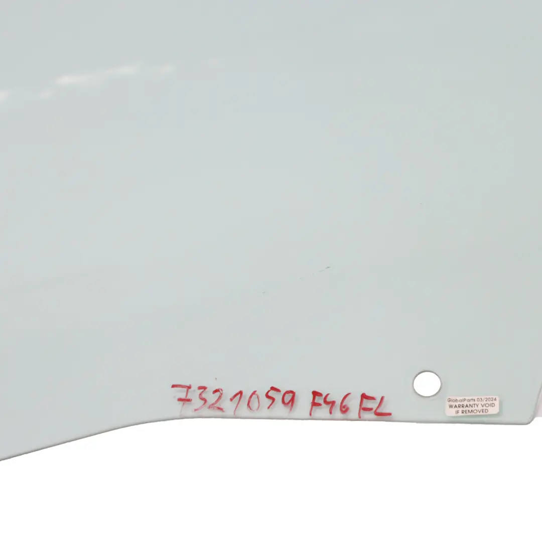 BMW F46 Gran Tourer Front Left N/S Door Window Glass Glazing AS2 - SKU 7321059 - Part number 7321059