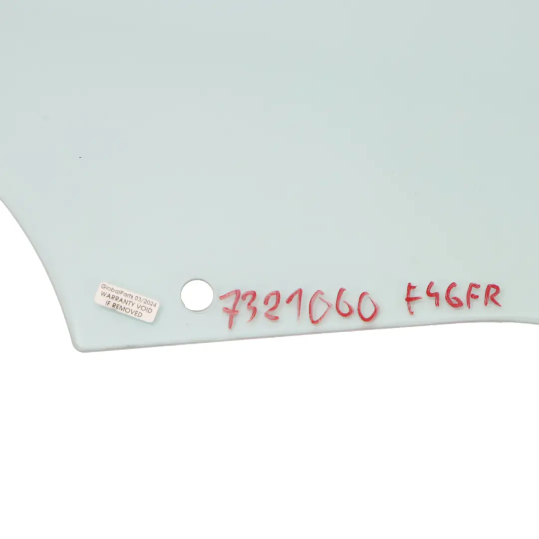 Delantero Derecho Puerta Ventana Cristal AS2 para BMW F46 Gran Tourer con número de pieza 7321060 BMW F46 Gran Tourer Delantero Derecho Puerta Ventana Cristal AS2 - SKU 7321060 - Número de pieza 7321060