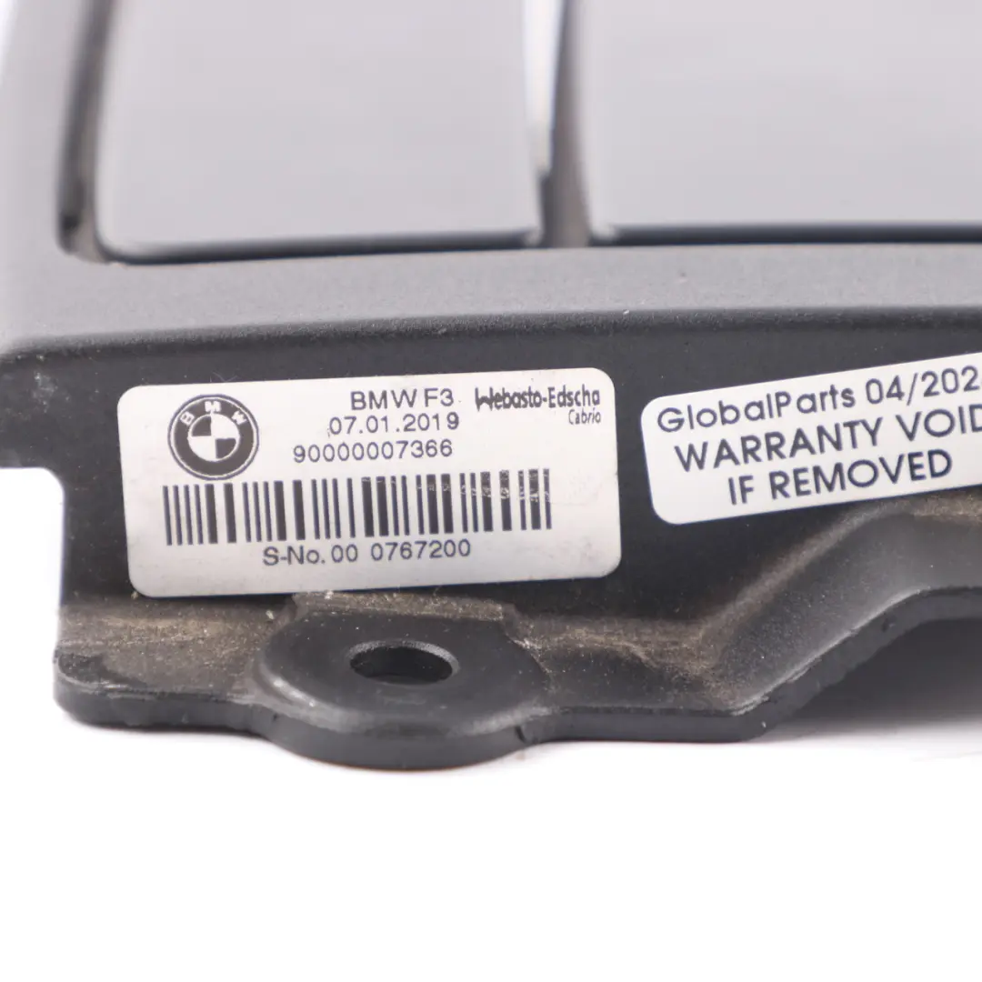 BMW 4 F33 F83 M4 Tapa del compartimento superior abatible Techo izquierdo - SKU 7321659-1 - Número de pieza 7321659