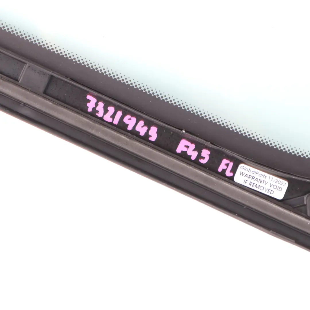 Ventana Delantera Izquierda Triángulo Vidrio AS2 Acristalamiento para BMW F45 con número de pieza 7321943 BMW F45 Ventana Delantera Izquierda Triángulo Vidrio AS2 Acristalamiento - SKU 7321943 - Número de pieza 7321943