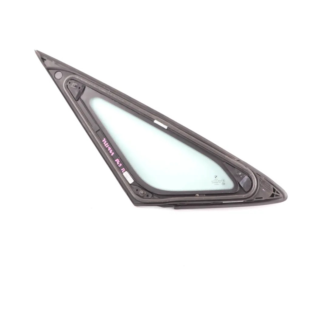Viertel Fenster vorne links Dreieck Glas AS2 Verglasung für BMW F45 mit Teilenummer 7321943 BMW F45 Viertel Fenster vorne links Dreieck Glas AS2 Verglasung - SKU 7321943 - Teilenummer 7321943