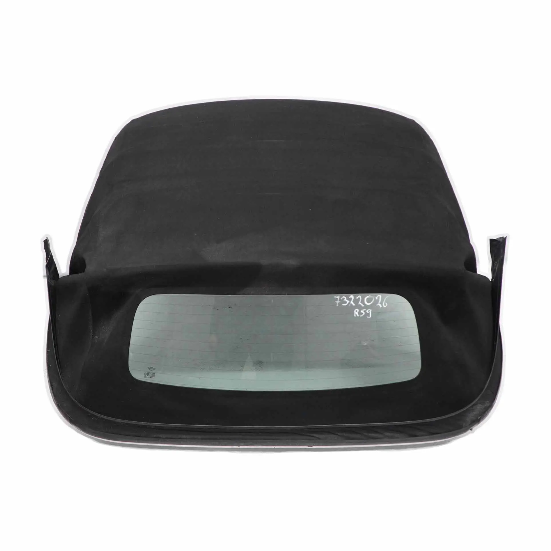 Mini R59 Roadster Folding Soft Top Folding Roof Semi Automatic Black Covering
