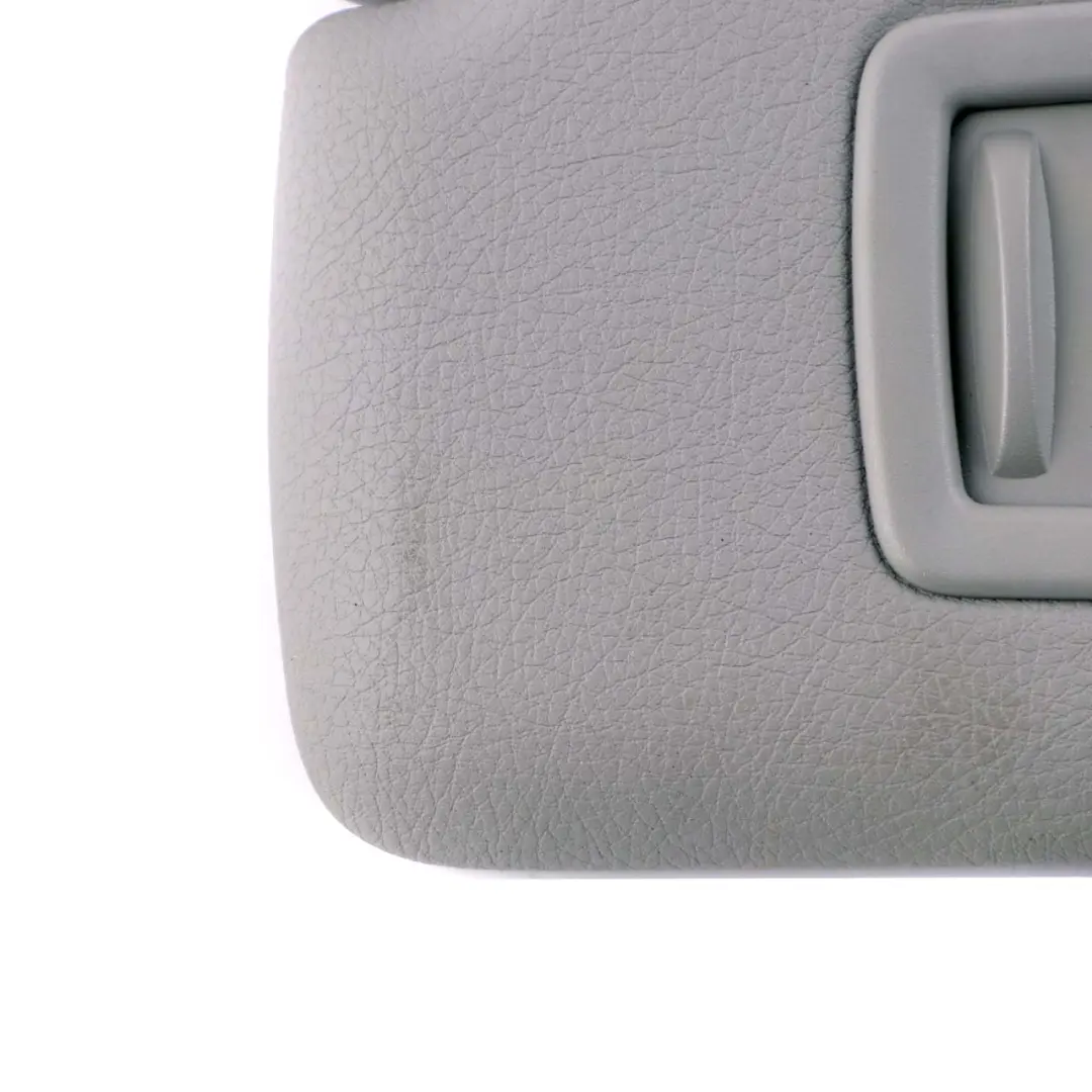 BMW F30 F31 Sun Visor With Mirror Left N/S Illuminated Everestgrau Grey Leather - SKU 7322291-1 - Part number 7322291
