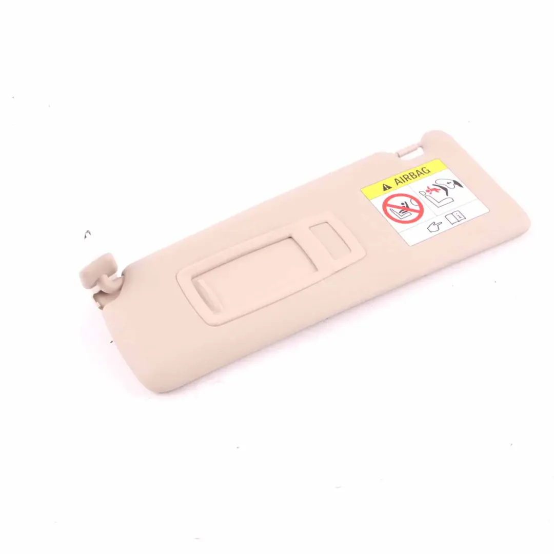 Sun Visor BMW F30 F31 F32 Mirror Illuminated Left N/S Trim Panel Oyster to with Part number 7322293 Sun Visor BMW F30 F31 F32 Mirror Illuminated Left N/S Trim Panel Oyster - SKU 7322293-1 - Part number 7322293