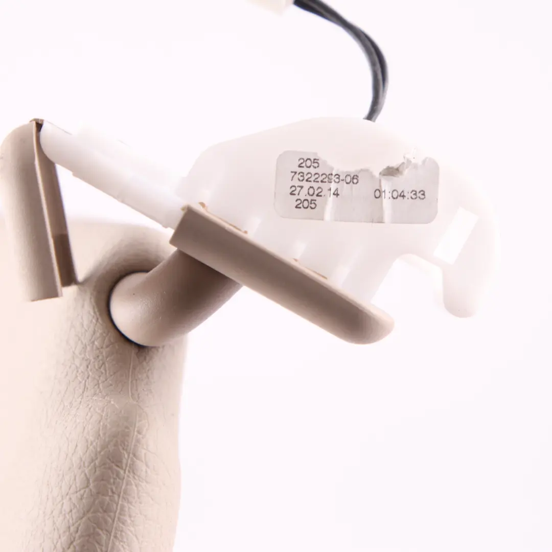 Sun Visor BMW F30 F31 F32 Mirror Illuminated Left N/S Trim Panel Oyster to with Part number 7322293 Sun Visor BMW F30 F31 F32 Mirror Illuminated Left N/S Trim Panel Oyster - SKU 7322293-1 - Part number 7322293